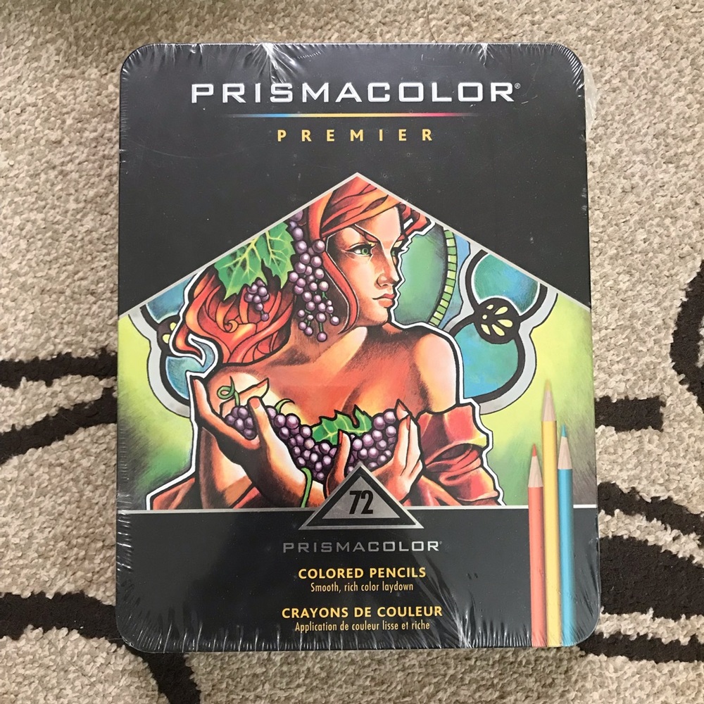 Prismacolor premier colored pencils 72 set